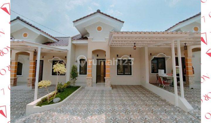 Rumah Siap Huni Luas 4 Bad Rom Nyaman & Bebas Banjir