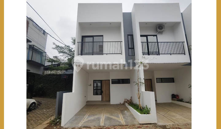 Rumah Siap Huni, Full Bata Merah, Dekat LRT dalam Cluster Ciracas Jakarta Timur