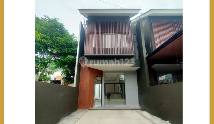 Rumah Desain Modern, SHM, Akses 2 Mobil, Jati Asih, Bekasi 1