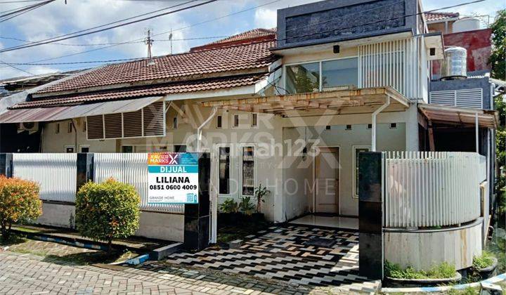 Rumah Minimalis Tipe Pojok di Wisma Tropodo Kondisi Siap Huni  1