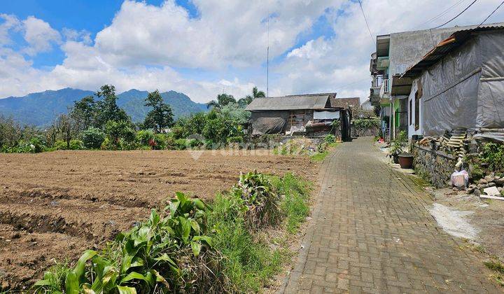 Tanah Kebun Di Tulungrejo Dekat Selecta Batu View Pegunungan 2
