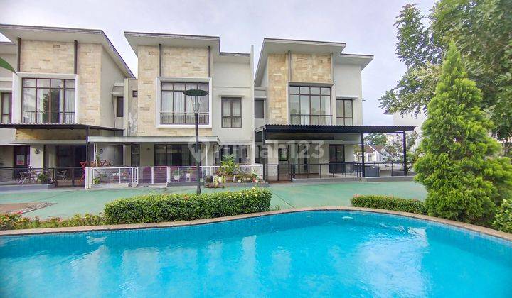 Rumah Cakep 4,8M Private Pool Di BSD Foresta Dekat Akses Tol Aeon 1