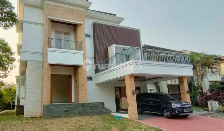 Menarik Nih, Rumah Mewah Split Level Masih Baru Di BSD Delatinos 1