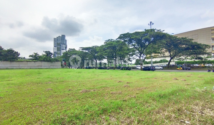Kavling Komersial 5442 Hadap Timur Lokasi Bagus Depan Mall Alam Sutera