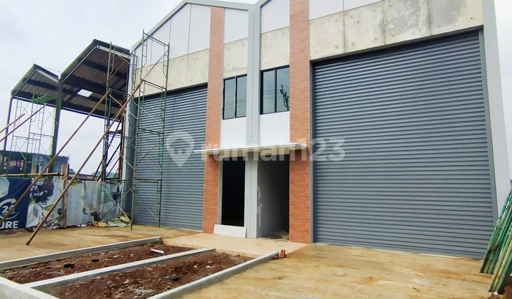 Gudang Baru 1,5 M-An Dekat Pasar Parung Bogor Cocok untuk Logistik Distribusi