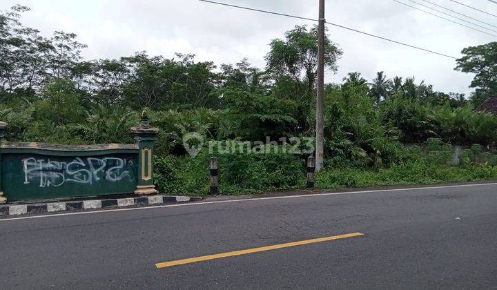 Tanah Pinggir Jalan Utama Turi Tempel Kawasan Bisnis 4