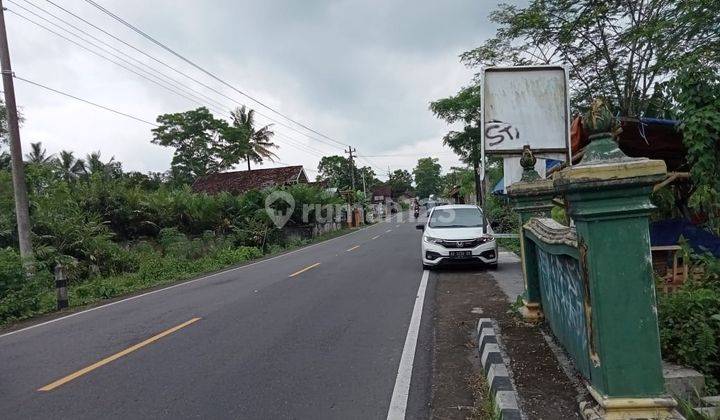 Tanah Pinggir Jalan Utama Turi Tempel Kawasan Bisnis 5