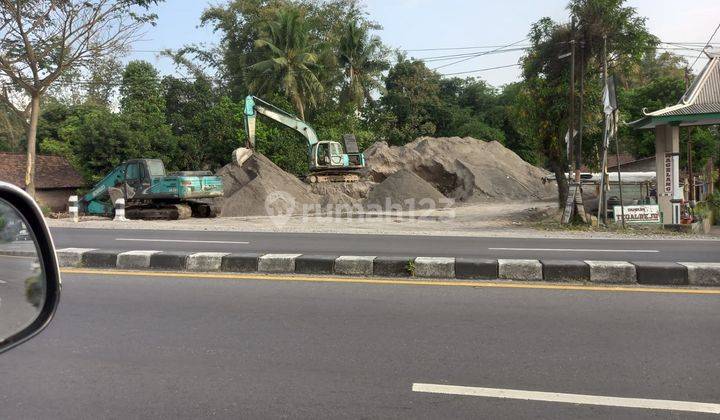 Tanah Pekarangan Cocok Untuk Usaha Pinggir Jalan Jogja Magelang 4