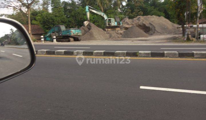 Tanah Pekarangan Cocok Untuk Usaha Pinggir Jalan Jogja Magelang 5