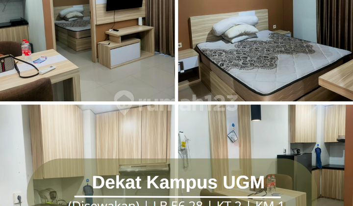 Type 2 BR Apartemen Dekat Kampus Ugm Murah Banget 1