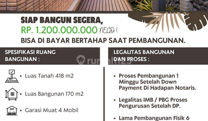 Villa Modern Siap Bangun di Jln Merapi Golf Full Furnished Murmer 2