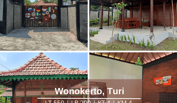 Jual Rumah Villa di Turi Sleman Cocok Buat Penginapan 1