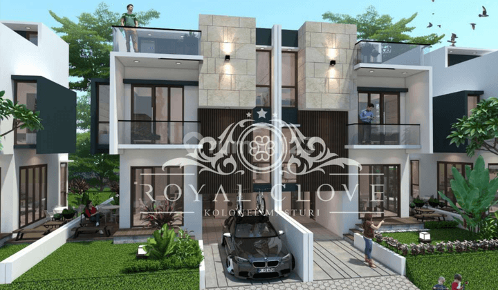 Rumah 3 Lantai Baru HGB di Jalan Kolonel Masturi Cimahi, Bandung 2