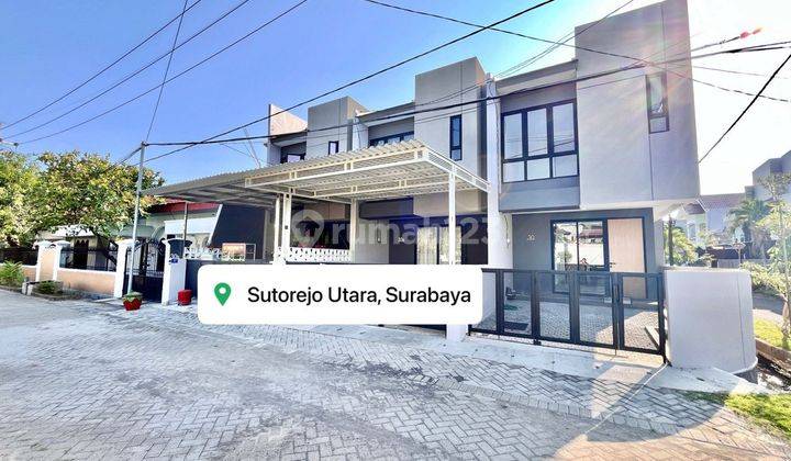 Langka Rumah Sutorejo Sisa 1 Unit SHM Hook Hadap Timur Utara 1