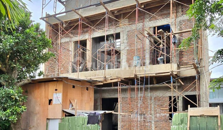 New 2-Story Citraland Modern Glass House Marble Facade 2