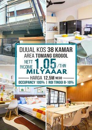 Kost Aktif 4lt, Full, Mdh Diakses, Dkt Kampus di Tomang. 16107 2