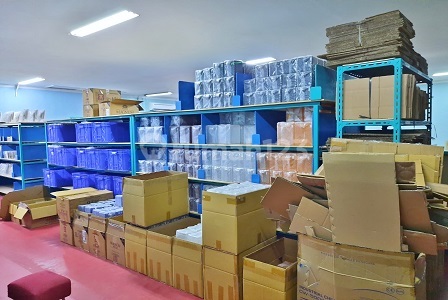 Gudang bs jd pabrik jln msk kontener kaw indus di Serpong. 20685