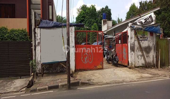 Tanah Luas 600m2,, Siap Bangun, Jalan Lebar 3 Mobil di Kemanggisan, Jakarta Barat