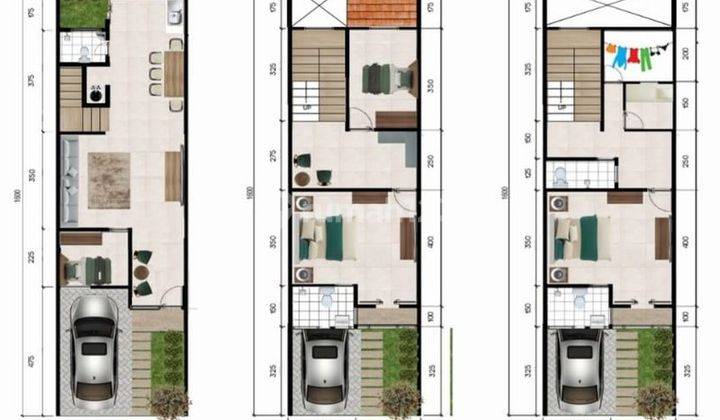 Rumah Baru Dlm Komplek Tenang Dan Aman di Kebun Jeruk, Ga20401  2