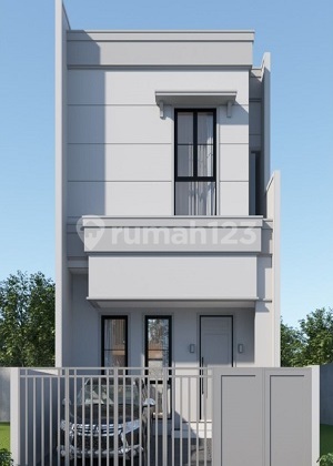 Rumah indent 3 bln disain cantik lingk. aman di Cengkareng. 16199