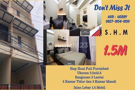 Rumah Full Furnished 3lt Bersih Dan Rapi di Duri Kepa. 15763 1