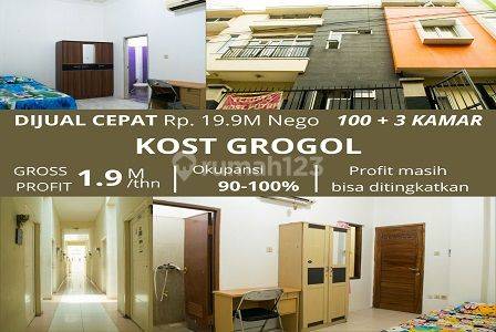 Kost Putri Aktif di Grogol Gross + 2M Ocp.up To 100 Persen. 16121 1