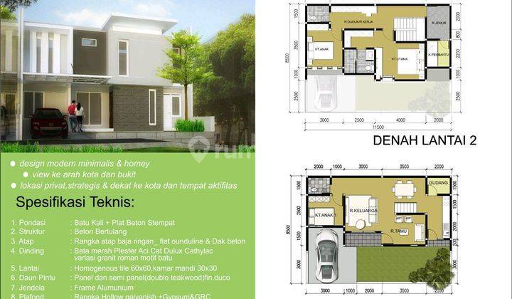 Rumah Baru Cigadung Tinggal 1 Unit Bandung Utara Tubagus Ismail Dago 2