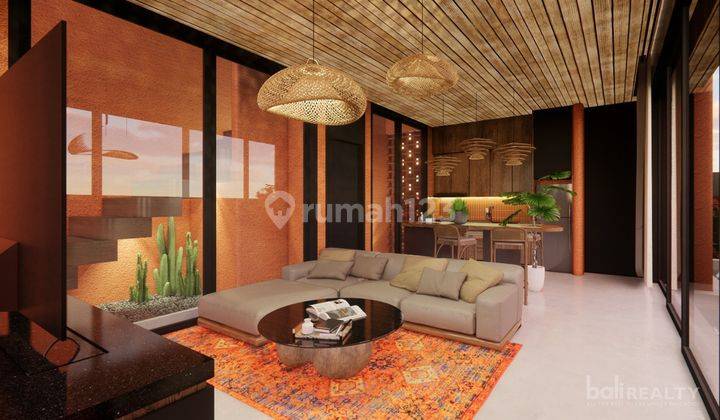 Freehold Two bedroom Villa Unique Design And Investment Potential In Canggu s Expanding Area 2601 La 2