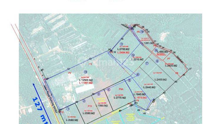 Di Jual Kav Tanah Pabrik/Pergudangan Di Area Gn. Sindur - Bogor 1