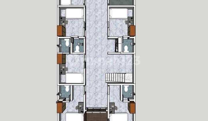 Rumah kost inden bangun di daerah sukarno Hatta candi mendut barat 3