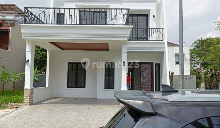 Rumah 2 Lantai Baru Unfurnished SHM di The Icon Cluster Cosmo Bsd, Tangerang 1