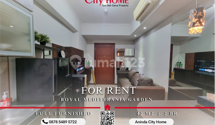 For Rent Apartment Royal Mediterania Garden Residences - Ready to Occupy