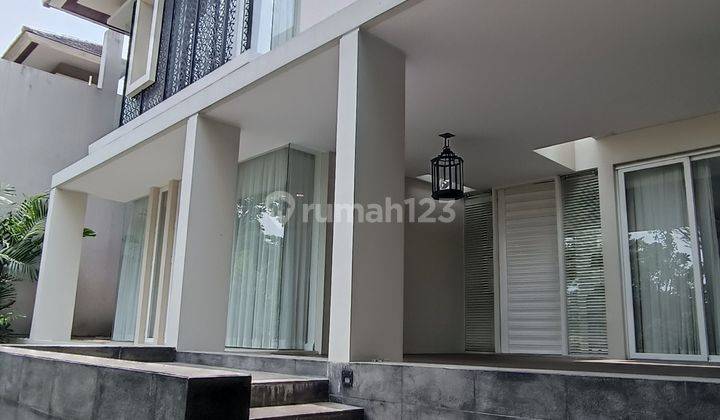 Rumah full furnished mewah lux grand peninsula dekat club house 2