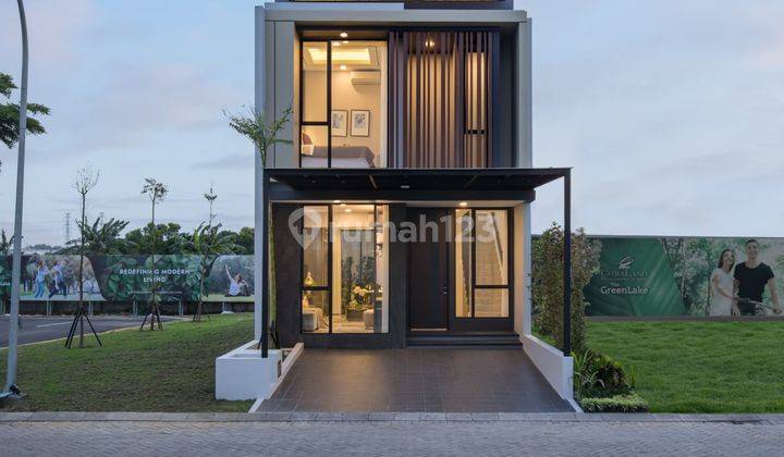 Tanpa DP Citraland 1.8M modern row 29 meter view taman double way 1