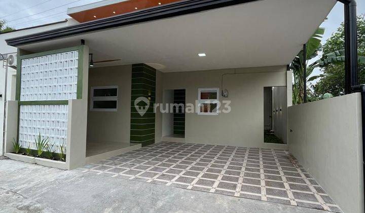 Rumah Baru Siap Huni Cantik Jl Kaliurang Dekat Pasar Gentan
 1