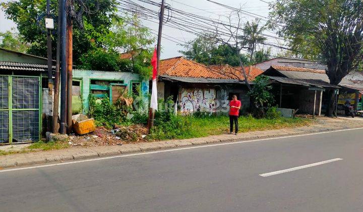 Runah tua hitung Tanah saja di jl raya Batu ceper tangerang 370 SHM m² 2