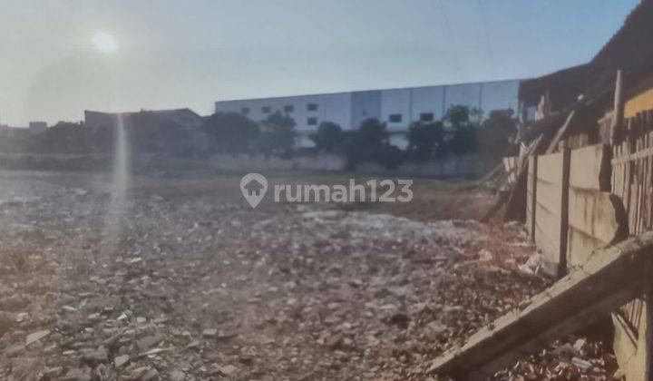 Tanah di depan Citra Garden 5 sangat strategis hadap jalan raya 4000 m2  SHM  peruntukan Multi Guna 1