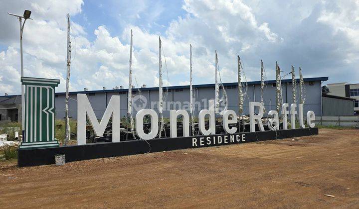 Dijual Cepat Perumahan Monde Raffle Lokasi Golden City 2