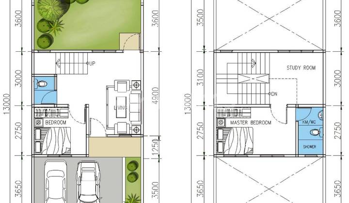 Take Over Murah Rumah Baru Hook 2 Lantai di Morington Pasir Putih Batam Centre 2