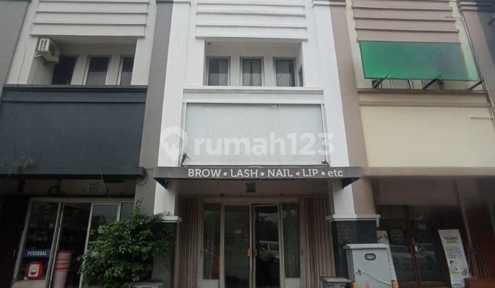 Cheapest For Sale 3-Story Diamondding Shop House Serpong Tangerang Near Pahoa School, SMS Mall Facing Road Strategic Location
