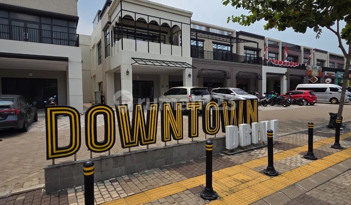 For Rent: 2.5-Story Shop House in Gading Serpong Tangerang Downtown Drive, Excellent, Ready for Business, Rio 1