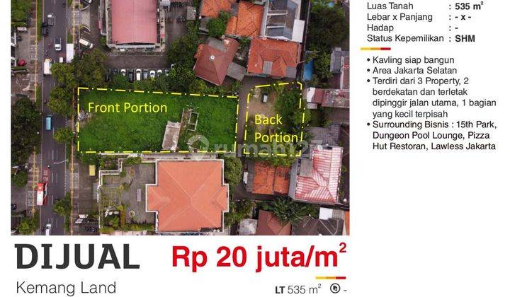 Dijual Tanah Di Kemang Jakarta Selatan  2