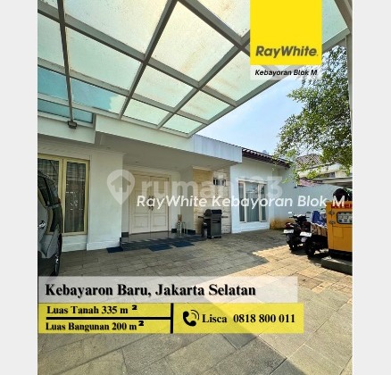 For Sale Quick, Residential House Kebayoran Baru