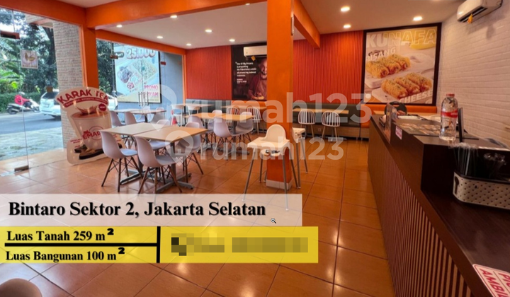 Di Jual Rumah untuk Usaha, Bintaro Sektor 2 Di Jual Rumah untuk Usaha, Bintaro Sektor 2
