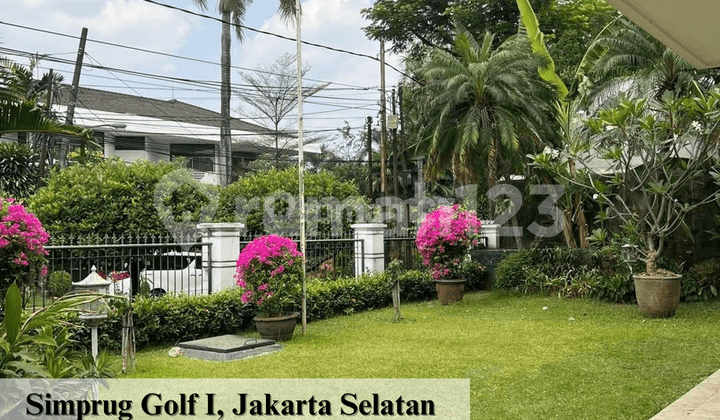 DI JUAL RUMAH TINGGAL, Jl. Simprug Golf I, Jakarta Selatan 1