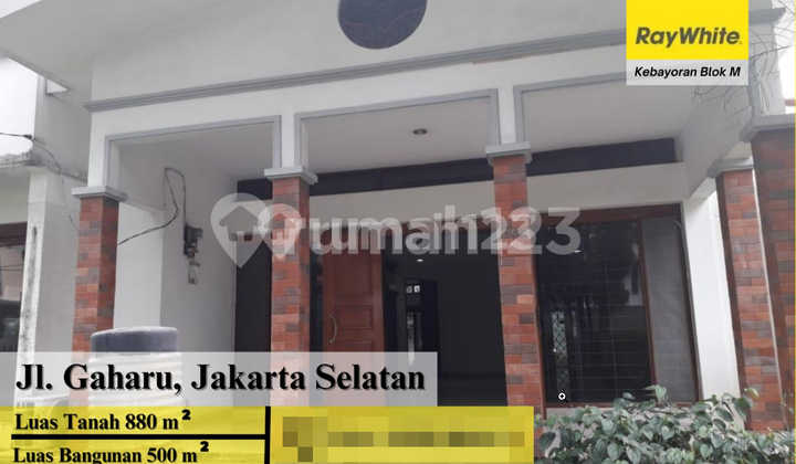 Di Jual Rumah Jl. Gaharu, Jakarta Selatan
