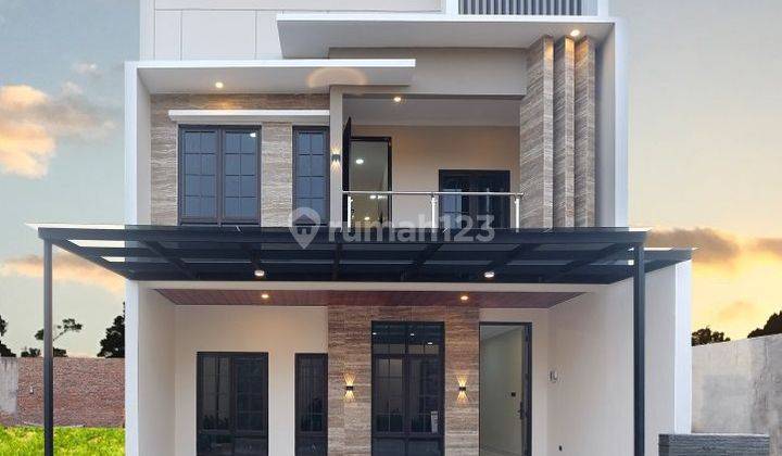 Rumah Custer Modern 2 Lantai Mewah Promo Diskon 100 Juta 1