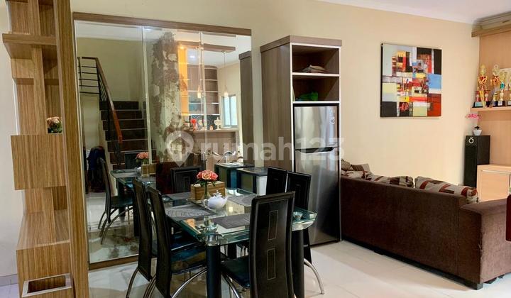 3-Story Fully Furnished House in a Cluster with Cisauk Station Access 2