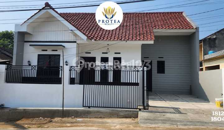 Dijual Rumah Siap Huni Baru Selesai Dibangun, Dekat Stasiun Cisauk, Selangkah Ke BSD 1