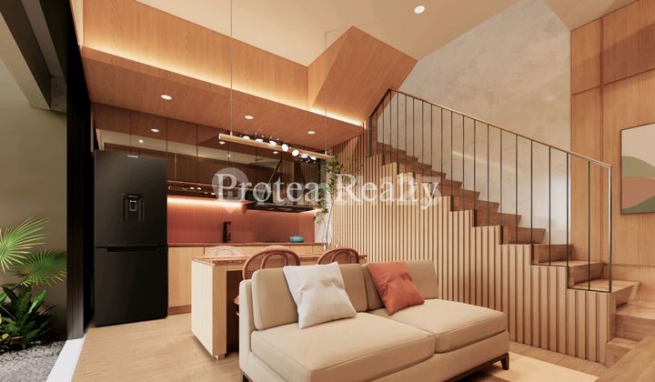 Rumah Baru 2 Lantai Dekat Stasiun Serpong Siap Huni